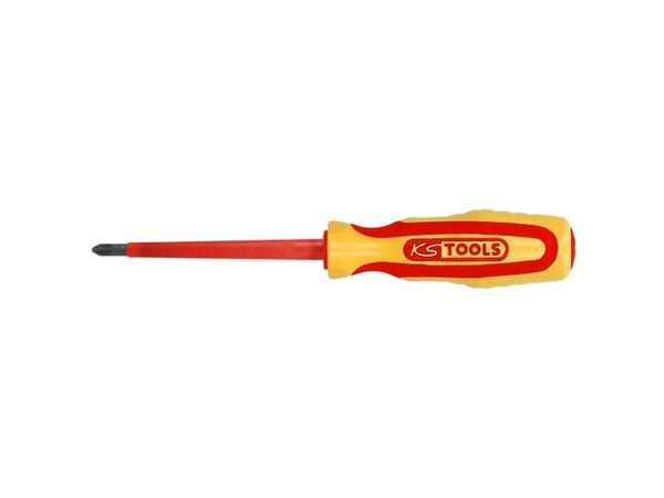 KS TOOLS Werkzeug-maschinen GmbH ERGOTORQUE VDE PZ skrutrekker, PZ1, 265mm (117.1533)