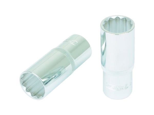 KS Tools 918.1683, Stikkontakt, Metrisk, 1 hoder, Kromvanadiumstål, DIN 3120, ISO 1174, DIN 3124, ISO 2725-1, 120 g