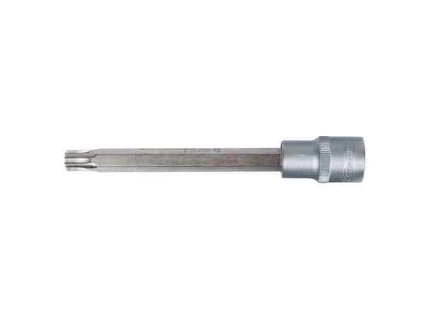 KS Tools 911.4521, Stikkontakt, 1/2", 1 hoder, Kromvanadiumstål, 140 mm, 130 g