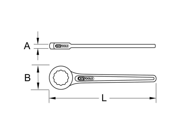 KS Tools 963.7613 9637613 Rengasavaimet