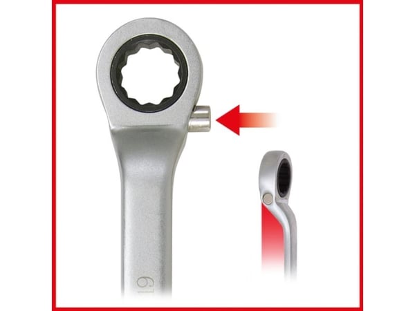 KS Tools 5201516 ringnøkkel nøkkelvidde (metrisk) (kun for del) 15–16 mm