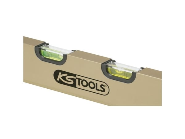 KS TOOLS vater i aluminiumprofil, 600 mm, finjustering (204.5610)