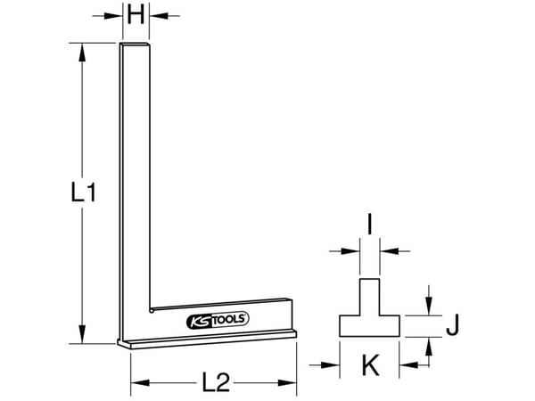 KS Tools 300.0213 3000213 Iskukulma