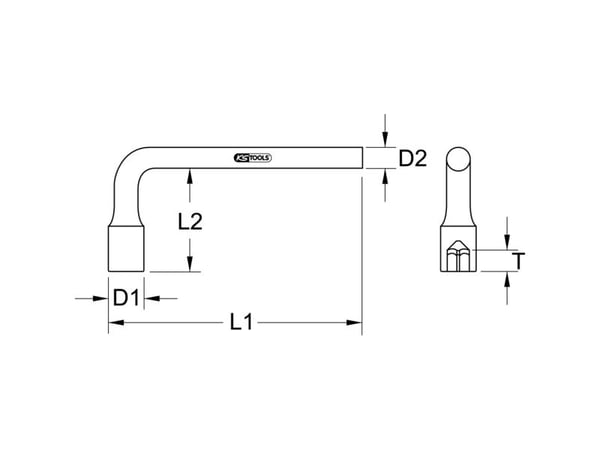 KS-työkalut KS TOOLS 9638247 Hylsyavaimet