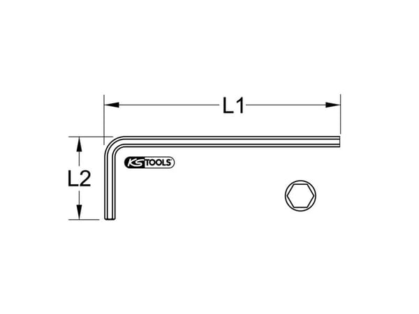 KS Tools 963.1540 9631540 Kulmaruuvinväännin