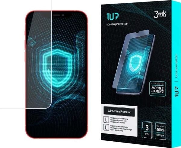 LCD beskyttelsesglass 3MK 1UP Apple iPhone 13/13 Pro svart