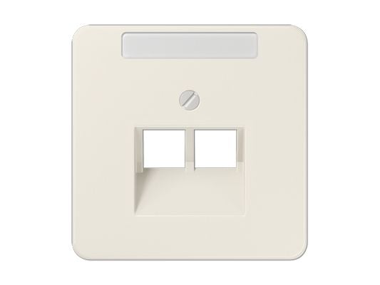JUNG 569-2 NAUA, Elfenben, Termoplast, JUNG, RJ-45, 1 stk