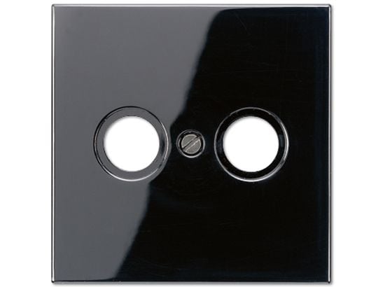JUNG LS 990 TV SW, Musta, Tavanomainen, 1 kpl