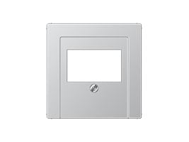 JUNG A 569 PLT AL, Alumiini, Duroplast, Mikä tahansa tuotemerkki, SLA 2 WW, SLA 2 AN, UMA-MA2, UMA-CAT6A, 2130 USB, 521-2 USB, 1 kpl