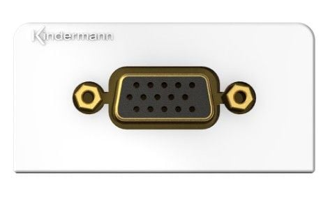 Kindermann 7456000601, VGA, 1 moduuli(a), Valkoinen