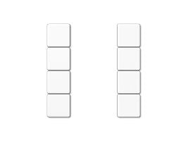 JUNG A 504 TSA WW, Valkoinen, A 5074 TSM, A 5094 TSM, A 5094 TSEM, A 5194 KRM TS D, A 5074 RF TSM, A 5248 TSM, FM A 5004 M, ZLL...