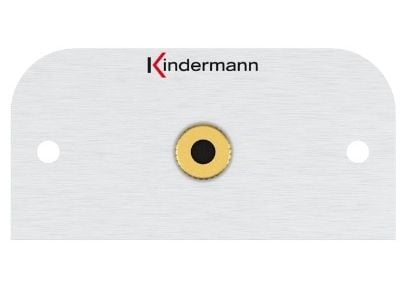 Kindermann 7441000411, 3,5 mm, 1 moduuli(t), alumiini, Guld, alumiini, 47 mm