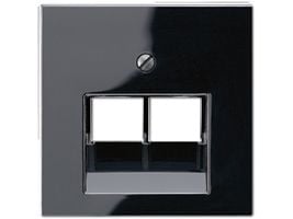JUNG A 569-2 BFPLUA SW, Svart, Termoplast, JUNG, UAE 2 x 8 UPO, UAE 8-8 UPO, UAE 8-8 UPOK6E, UAE 8-8 UPOK6, MK-POF-2UAE, RJ-45, 1 styck JUNG A 569-2 BFPLUA SW, Svart, Termoplast, JUNG, UAE 2 x 8 UPO, UAE 8-8 UPO, UAE 8-8 UPOK6E, UAE 8-8 UPOK6, MK-POF-2UAE, RJ-45, 1 styck