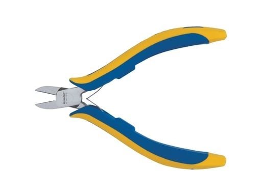 Klauke KL040115EL, Diagonal tang, 1,2 mm, Beskyttelse mot elektrostatisk utladning (ESD), Blå, Gult