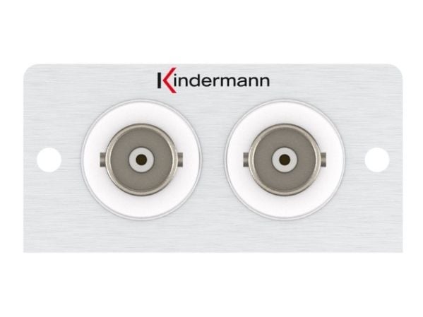 Kindermann 7444000538, 2 x BNC, 1 moduuli(t), alumiini, alumiini, 50 mm, 4,7 cm, 50 mm, 4,7 cm