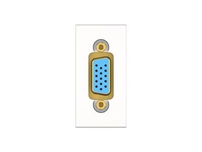 Kindermann 7464 000 801, VGA, Valkoinen, Muovi, 45 mm, 1 kpl