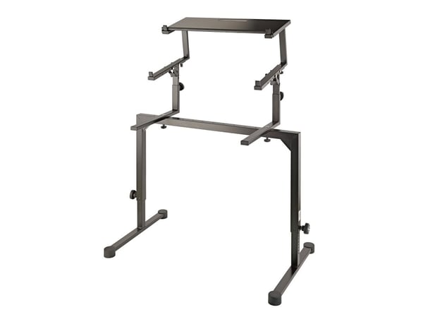 König & Meyer 18824-000-55, Tastaturbrett, Sort, Aluminium, 660 mm, 283 mm, 1,32 kg