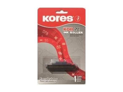 Kores malerrulle for Seiko IR 72, svart passer for Sharp EA720R/EL1189, Toshiba 723PD, TA PD12/12 (G720S)