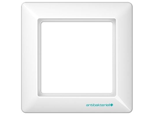 JUNG ABAS581WW, Elfenben, Plast, Skruvlös, JUNG, Glansigt, 80,5 mm