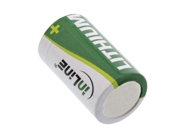 InLine 1271, Engangsbatteri, CR2, Lithium, 3 V, 1 stykker, 850 mAh