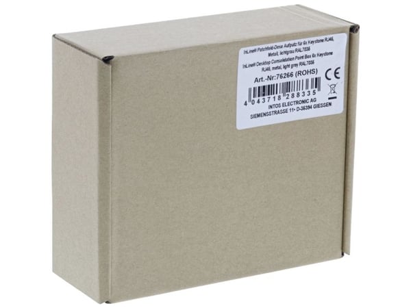InLine 76266, Grå, Plast, Stål, -40 - 70 ° C, 10 - 85%, -40 - 70 ° C, 10 - 85%