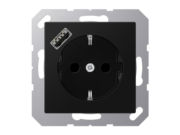 JUNG A1520-18ASWM, Tyyppi F, 5 - 35 °C, Muovi, IP20, 16 A, 50/60 Hz