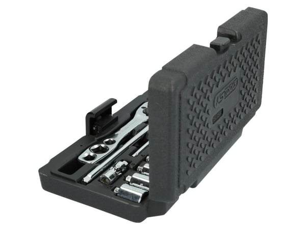 KS Tools 130.0300, Støpselsett, 19 hoder, Stål, DIN 3120, ISO 1174, 865 g