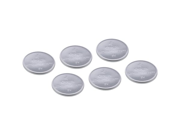 InLine 01281, Engångsbatteri, CR2025, Litium, 3 V, 6 styck, 150 mAh