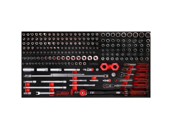 KS Tools 813.0213, Støpselsett, 213 hoder, 11 kg KS Tools 813.0213, Støpselsett, 213 hoder, 11 kg