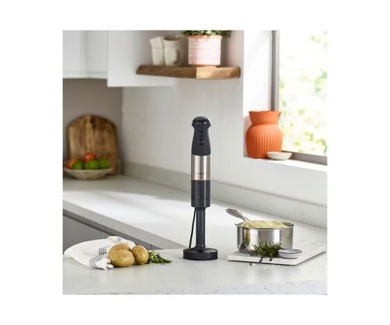 Kenwood Triblade XL+ HBM60.007GY, Upotettava sekoitin, Syke-toiminto, 1000 W, Harmaa