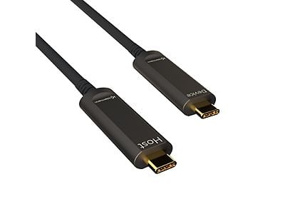 Kindermann 5773 000 508, 8 m, USB C, USB C, USB 3.2 Gen 2 (3.1 Gen 2), 10 Gbit/sek, Sort