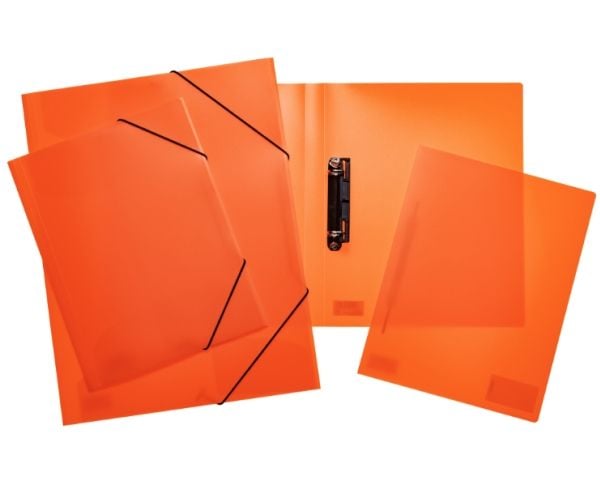 HERMA hjørnestretchmappe, laget av PP, DIN A3, neon-oransje mål: (B)315 x (D)4 x (H)440 mm, - 1 stk (19697)