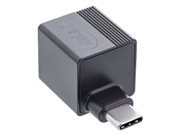 InLine 33380N, USB Type-C, RJ-45, Hanstik, Grå, Hanstik, Hunstik, Hunstik InLine 33380N, USB Type-C, RJ-45, Hanstik, Grå, Hanstik, Hunstik, Hunstik