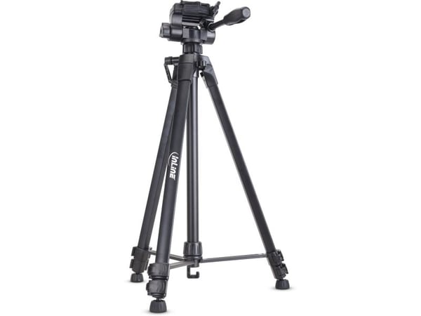 InLine 48018B, 3 ben, aluminium, sort, 173 cm, 1,6 kg