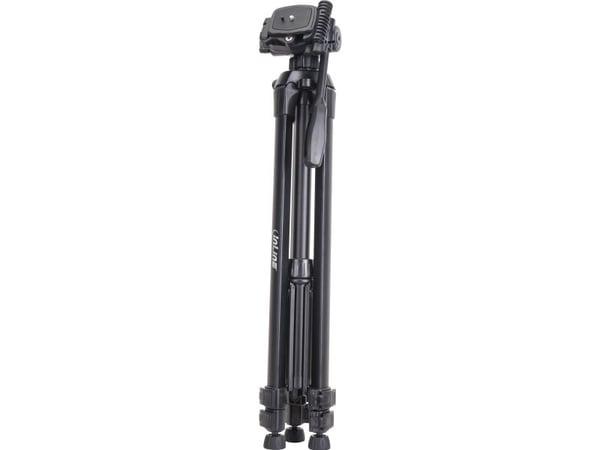 InLine 48018B, 3 ben, aluminium, sort, 173 cm, 1,6 kg
