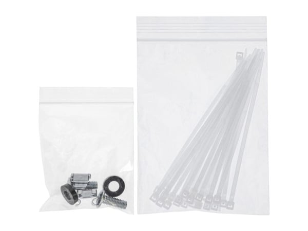 InLine 76824M, RJ45, Cat6a, Rackmontering, 0.5U, Svart, 88 x 482 x 23 mm