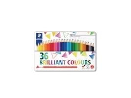 Staedtler ergosoft 157, Pehmeä, Monivärinen, 36 kpl