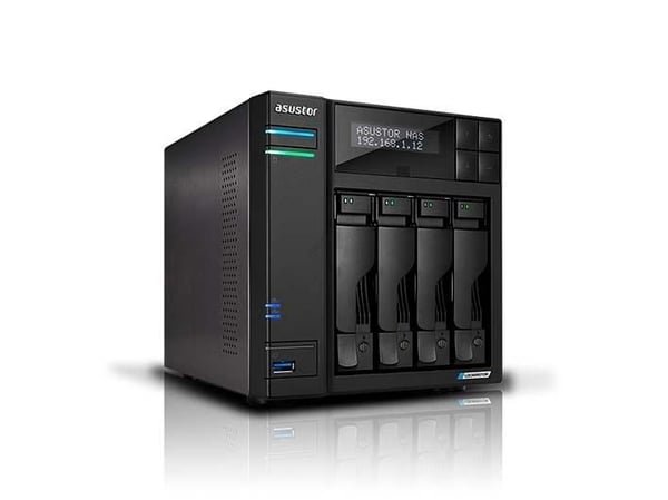 ASUSTOR Lockerstor 4 Gen2 AS6704T - NAS-server - iSCSI støtte