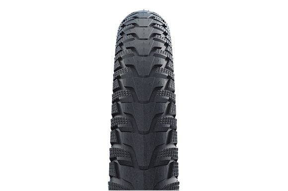 Schwalbe Energizer Plus Tour, 28", City/Trekking, Road, Tubeless Ready dekk, svart, 45 - 70 psi, 70 psi