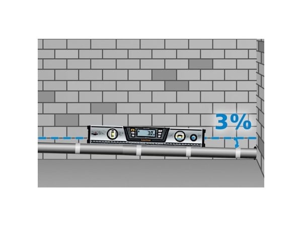 Laserliner DigiLevel Pro 80, 0,8 m, Harmaa, 0,5 mm, LCD, AAA, 1,5 V