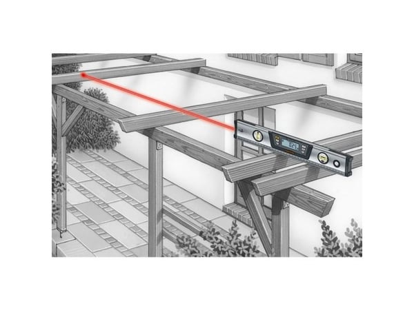 Laserliner DigiLevel Pro 80, 0,8 m, Harmaa, 0,5 mm, LCD, AAA, 1,5 V