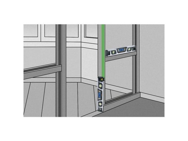 Laserliner DigiLevel Laser G40, 0,4 m, Grå, 0,5 mm, Grad, mm/m, LCD, AAA