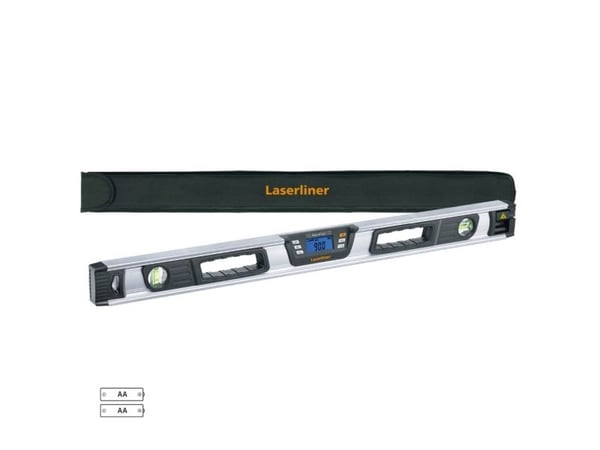 Laserliner DigiLevel Laser G80, Linjevater, 0,8 m, Grå, 0,5 mm, LCD, AA
