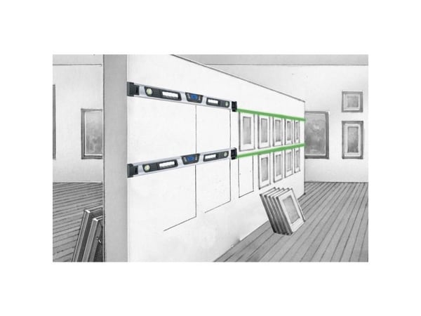Laserliner DigiLevel Laser G80, Linjevater, 0,8 m, Grå, 0,5 mm, LCD, AA