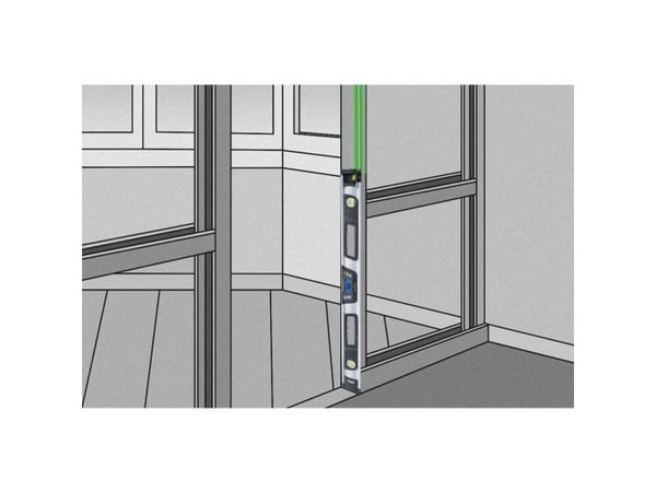 Laserliner DigiLevel Laser G80, Linjevater, 0,8 m, Grå, 0,5 mm, LCD, AA