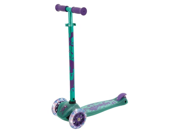 Squish Mini Flex LED Løbehjul, Teal