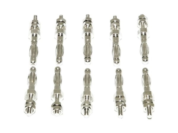Mueller Electric BU-P72918 bananstikk i messing 10 stk