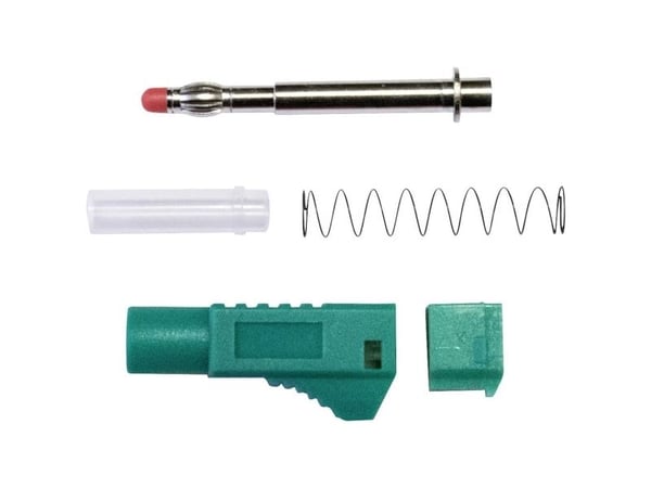 Mueller Electric BU-3261410-5 Banaanipistoke vihreä
