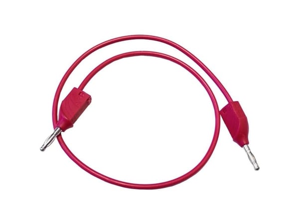 Mueller Electric BU-2929-M-39-2 Koestusjohto [Banaanipistoke 4 mm - Banaanipistoke 4 mm] 0,99 m Punainen 1 kpl 1 kpl