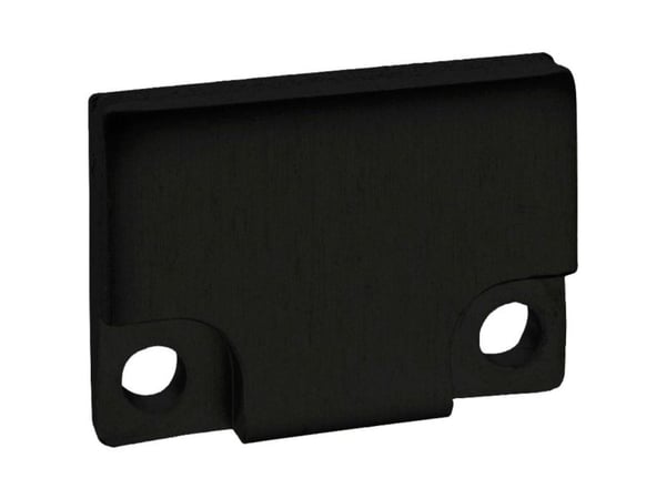 Barthelme 62398614_9005 BARdolino endekapselsats i aluminium (L x B x H) 3 x 18.4 x 13 mm, 2 stk